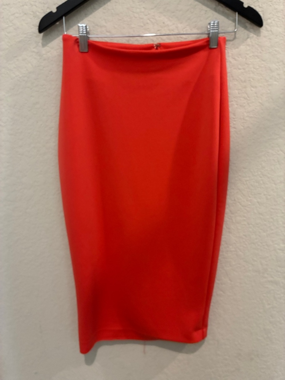 Express Coral Pencil Skirt